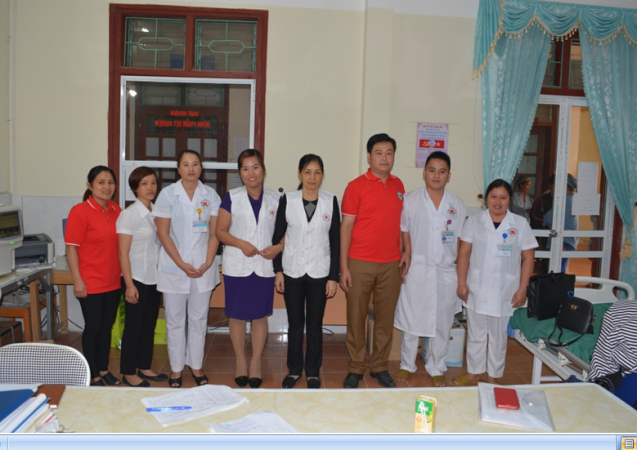 Hiến máu tình nguyện Quý I năm 2018 tại BVĐK Quang Bình