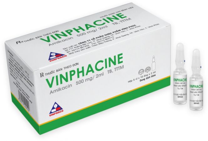 Thuốc VINPHACINE 500mg/2ml